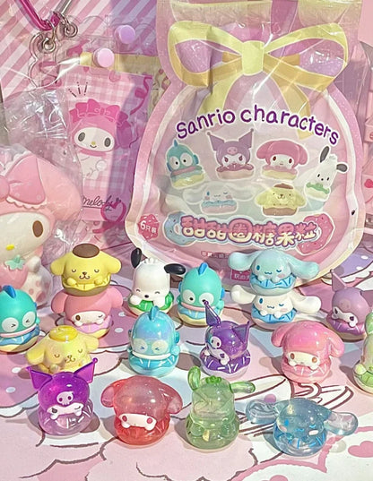 Sanrio Characters Donut Keychain