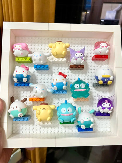 Sanrio Chubby Round Mini Figures Blind Bag (3 pcs per bag)