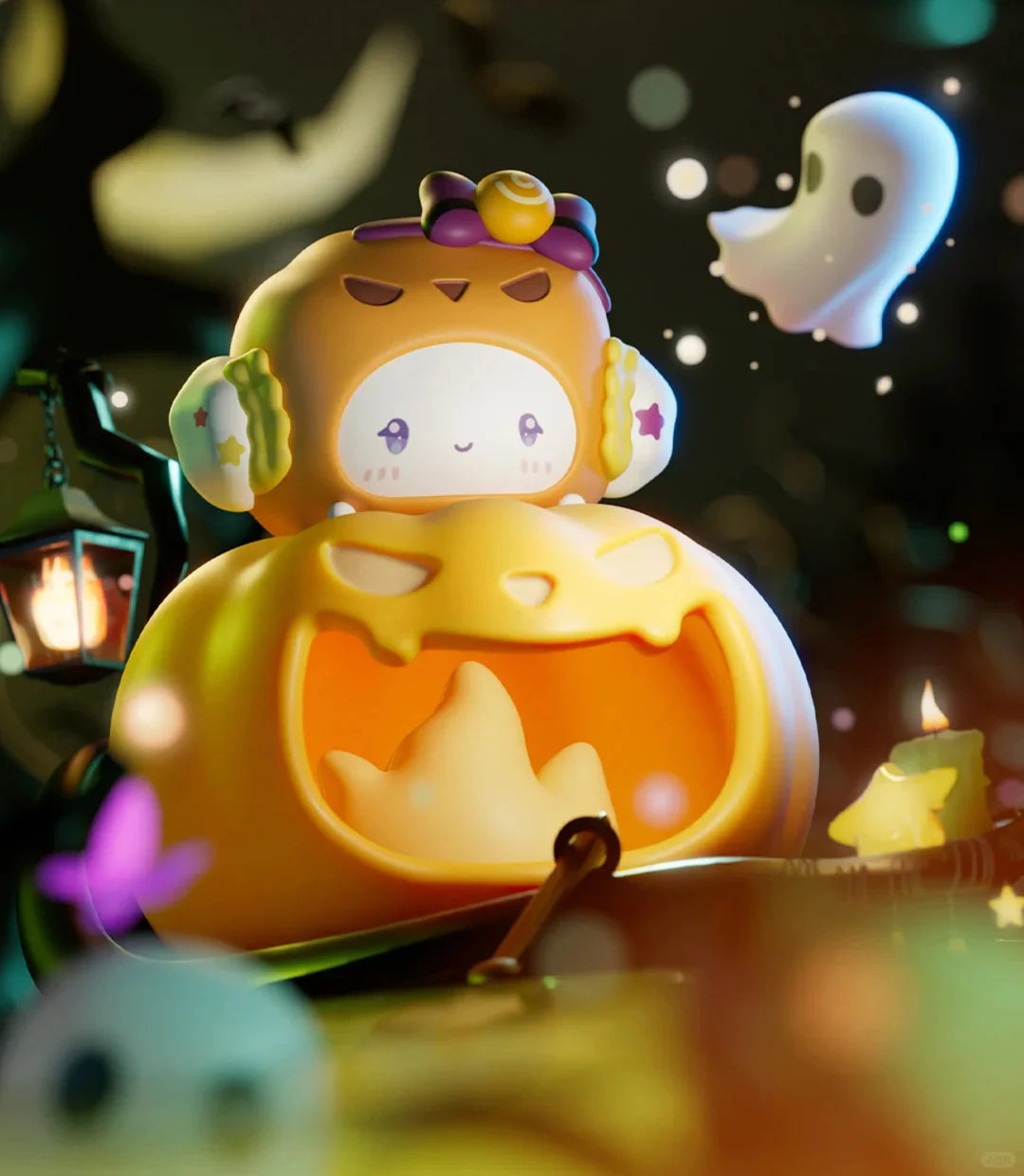 Sanrio Halloween Pumpkin Party Light Blind Box