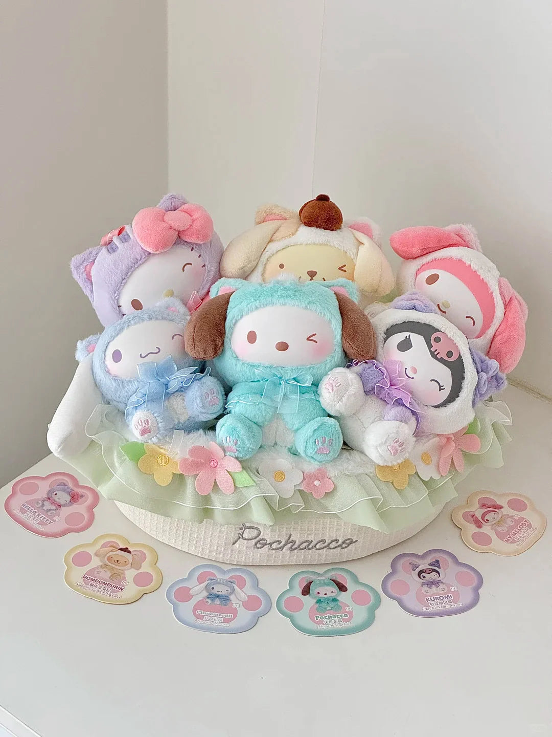 Sanrio Characters "Play with Kittens" Plush Blind Box