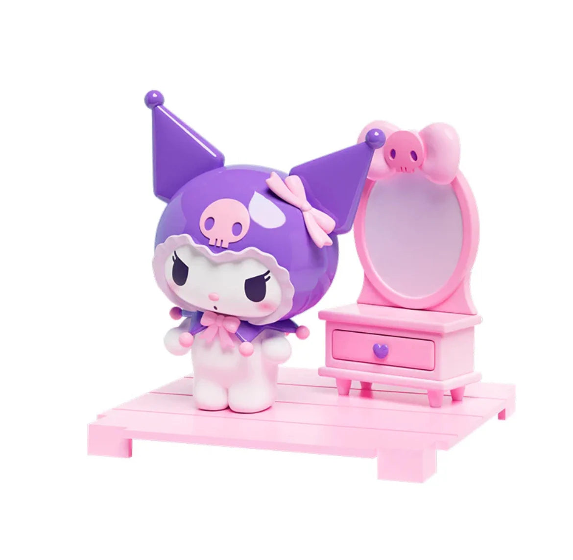 Kuromi Cozy Home Blind Box with Dust-Proof Acrylic Case