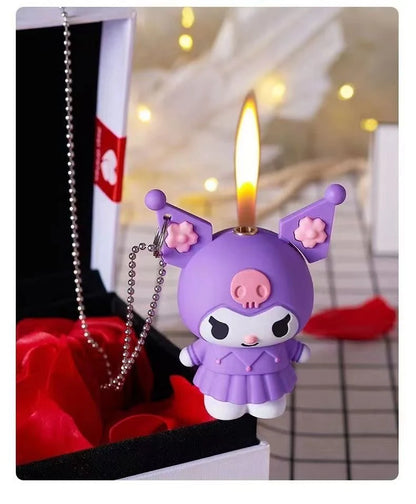 Kuromi Refillable Butane Lighter Necklace
