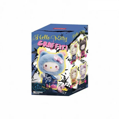 Hello Kitty Graffiti Fuzzy Plush Doll