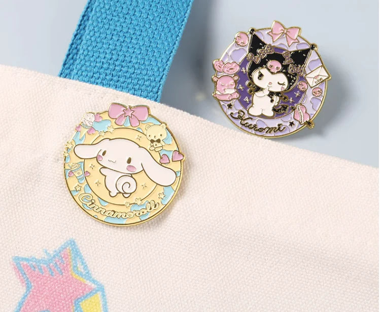 Sanrio Dessert Medal Pins