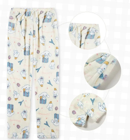 Sanrio Pastel Fluffy Pyjama Pants