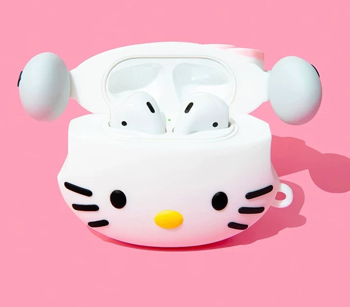 Sanrio Wearing Headphone AirPod Case