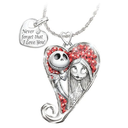 Sally & Jack Skellington Couple Necklace (2 PCs)