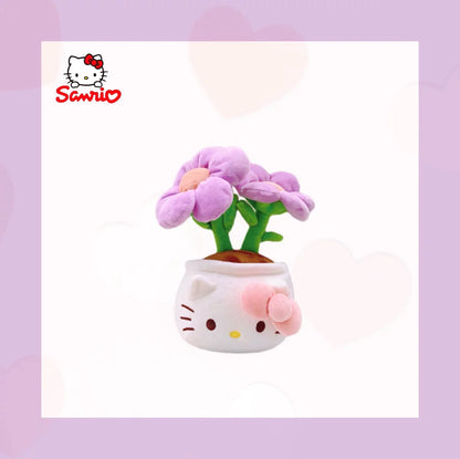 Hello Kitty Flower Pot Plushies
