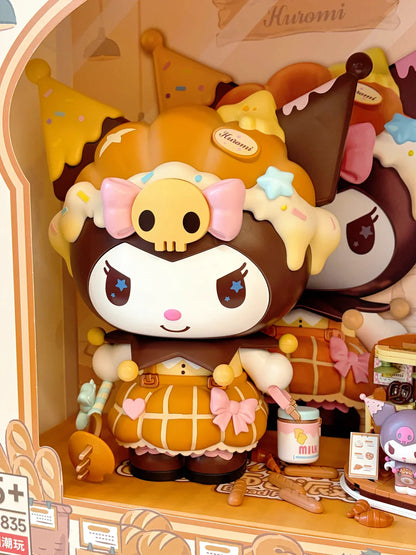 Kuromi Bread Party Figure Building Blocks