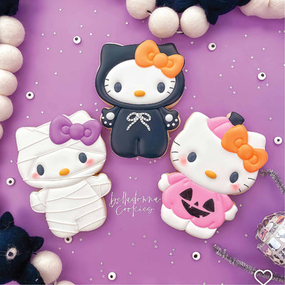 Hello Kitty Halloween 3D Biscuit Mould