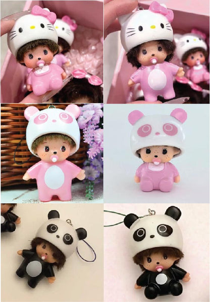 Monchichc Sweet Collectible Keychain Figure