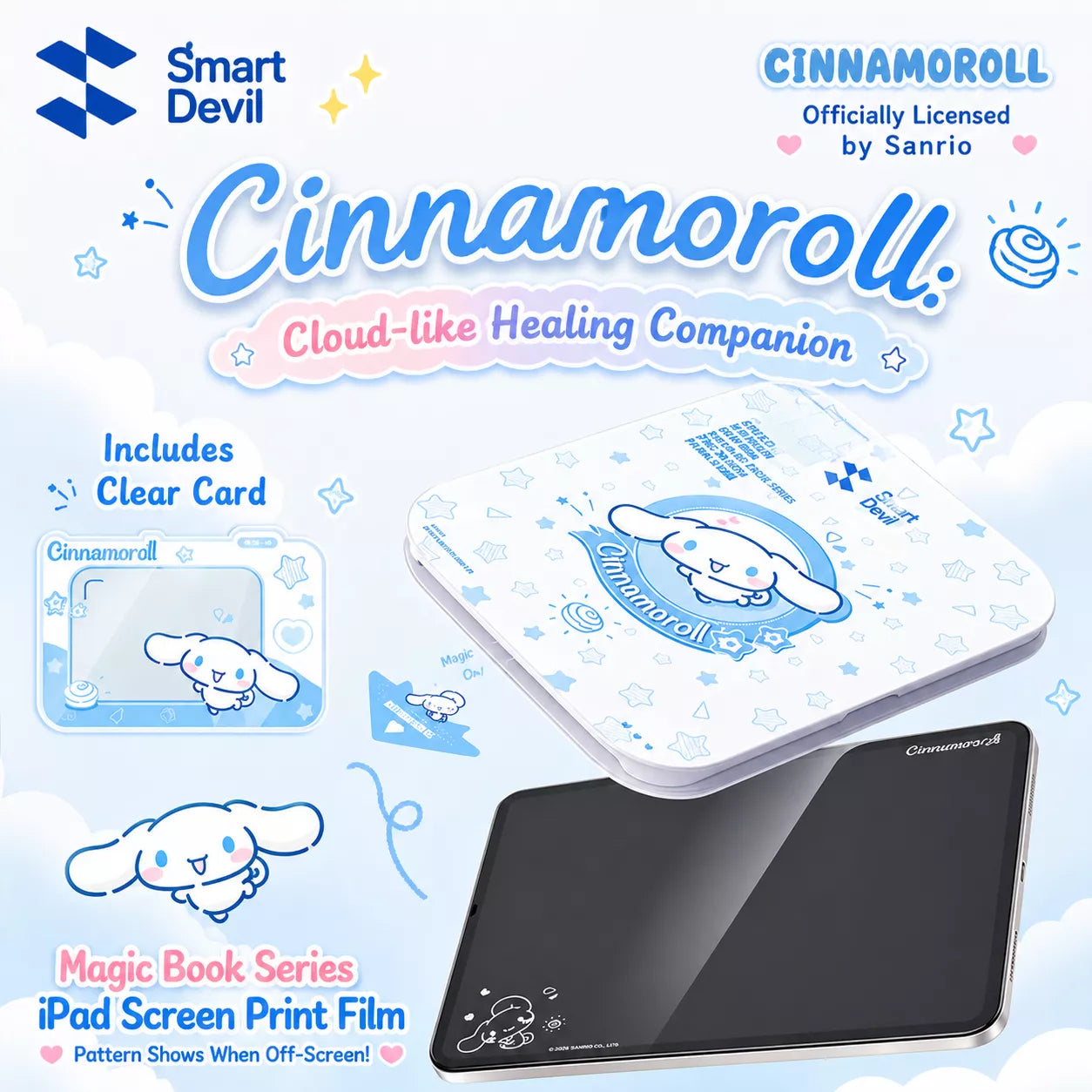 Sanrio Hidden Print iPad Screen Protector