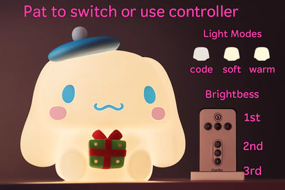 Cinnamoroll Touch-Control Silicone Lamp