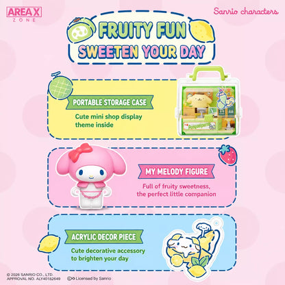 Sanrio Fruit Shop Manager Mini DIY Dollhouse