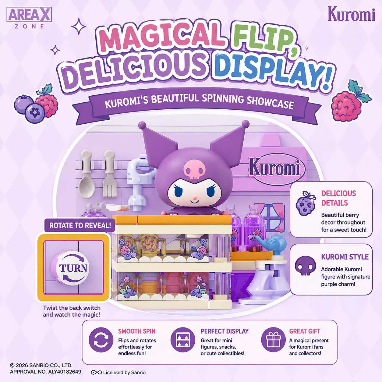 Sanrio Fruit Shop Manager Mini DIY Dollhouse