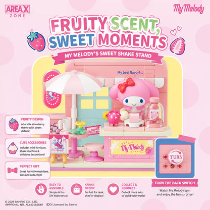 Sanrio Fruit Shop Manager Mini DIY Dollhouse