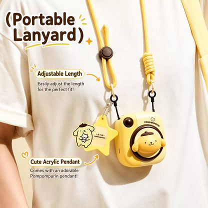 Sanrio Camera-Shaped Neck Fan