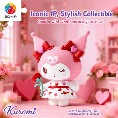Kuromi 3D Crystal Puzzle Figure (89PCS)