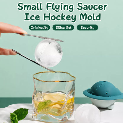 Globe Ice Cube Maker （Silicone ）Ice Mold for Juice Cocktail Whiskey, etc
