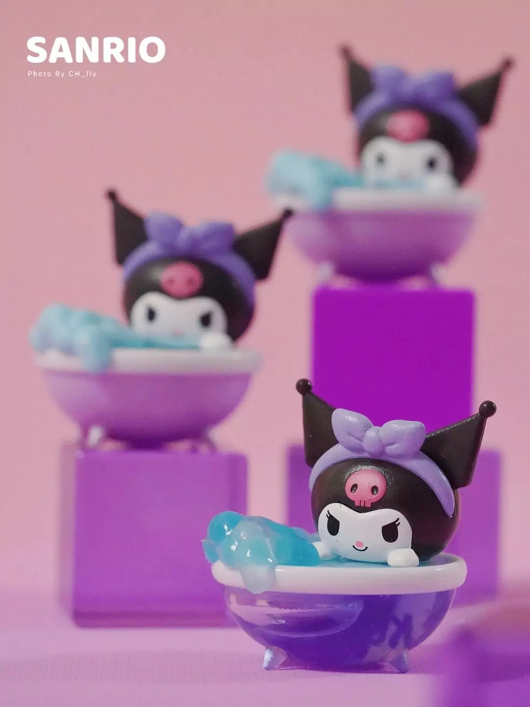 Sanrio Bubble Bath Mini Bean Figures