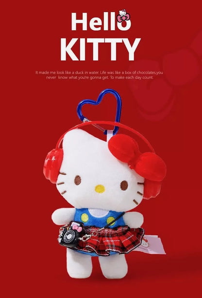 HelloKitty Costume Play Plushie Keychain