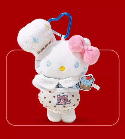 HelloKitty Costume Play Plushie Keychain
