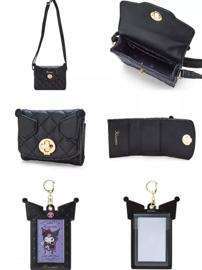 Kuromi Shoulder Bag + Wallet + Cardholder