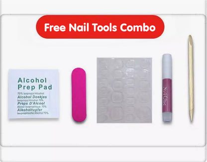 Cappuccino Kiss Hello Kitty Press-On Nail Set