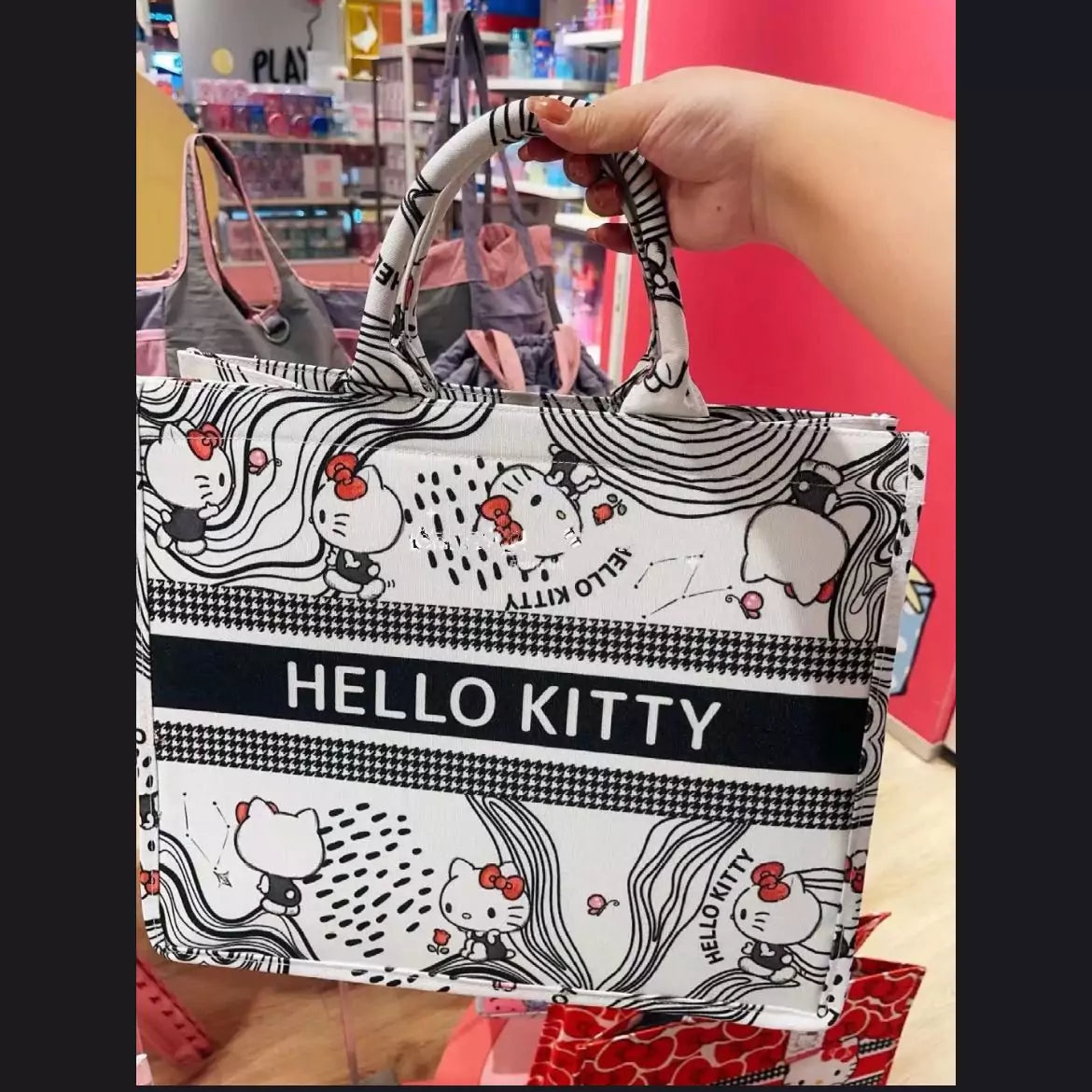 Sanrio Charm Tote Bag