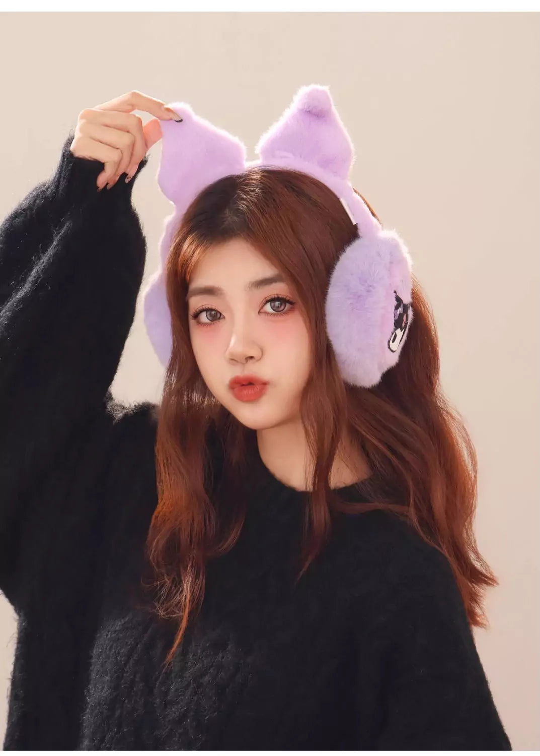 Sanrio Foldable Fluffy Winter Ear Muffs