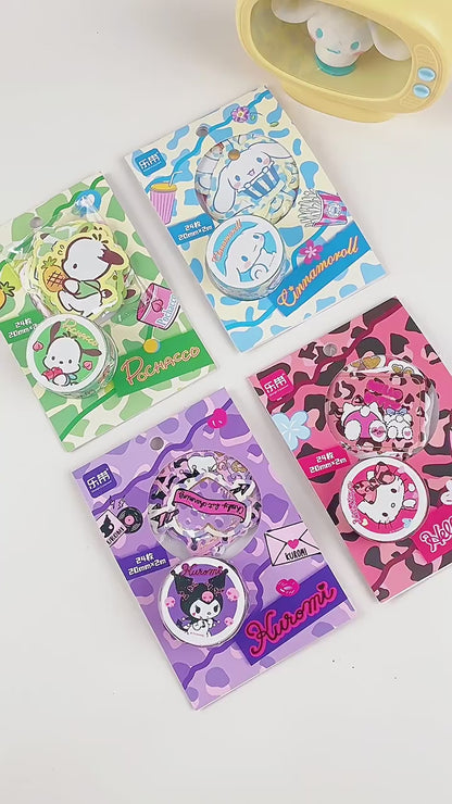 Sanrio Washi Tape & Stickers Set