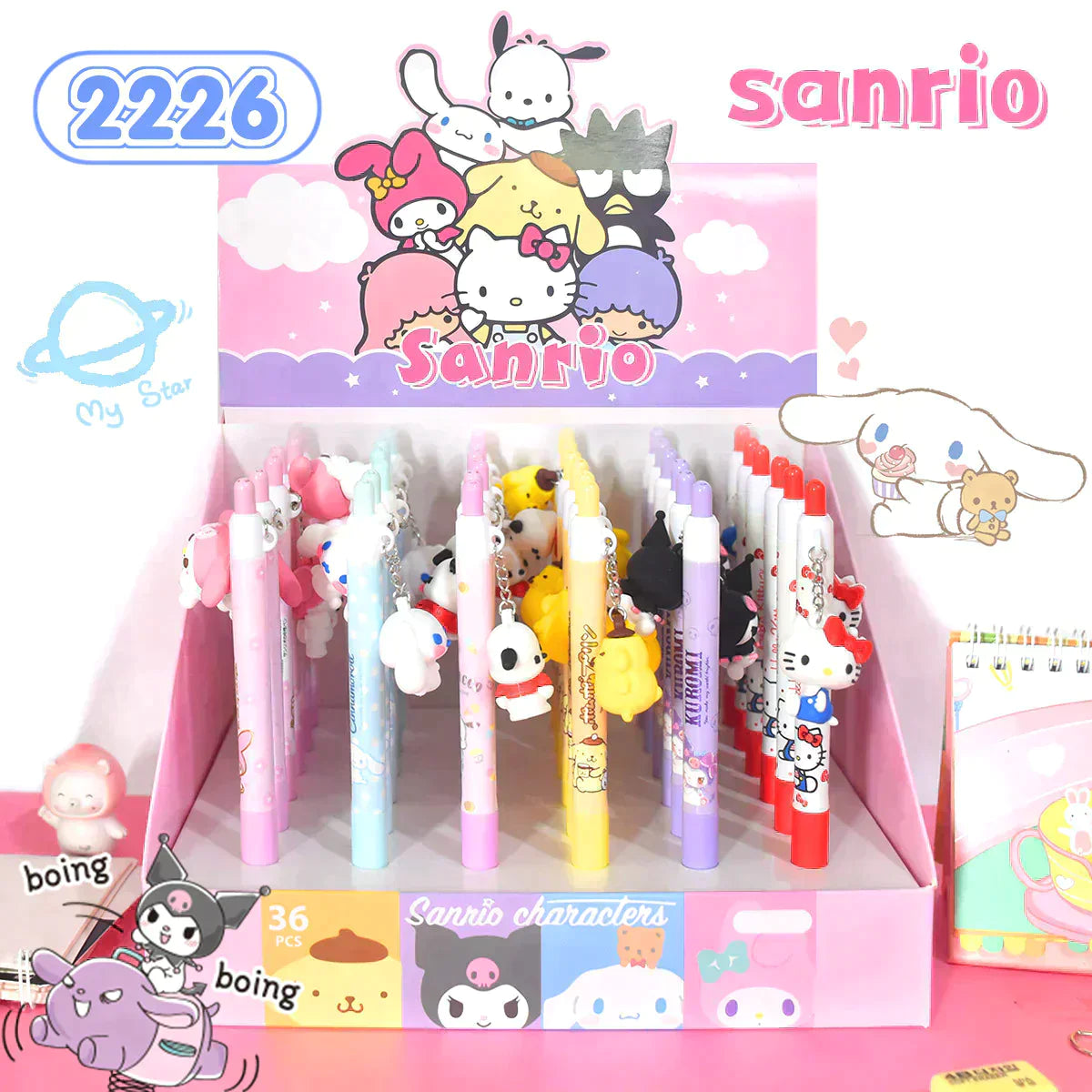 Sanrio Pendant Ballpoint Pen - InKawaiiShop <span style="background-color:rgb(246,247,248);color:rgb(28,30,33);"> Sanrio Pendant Ballpoint Pen , , sanrio , sanrio , inkawaiishop.com </span>