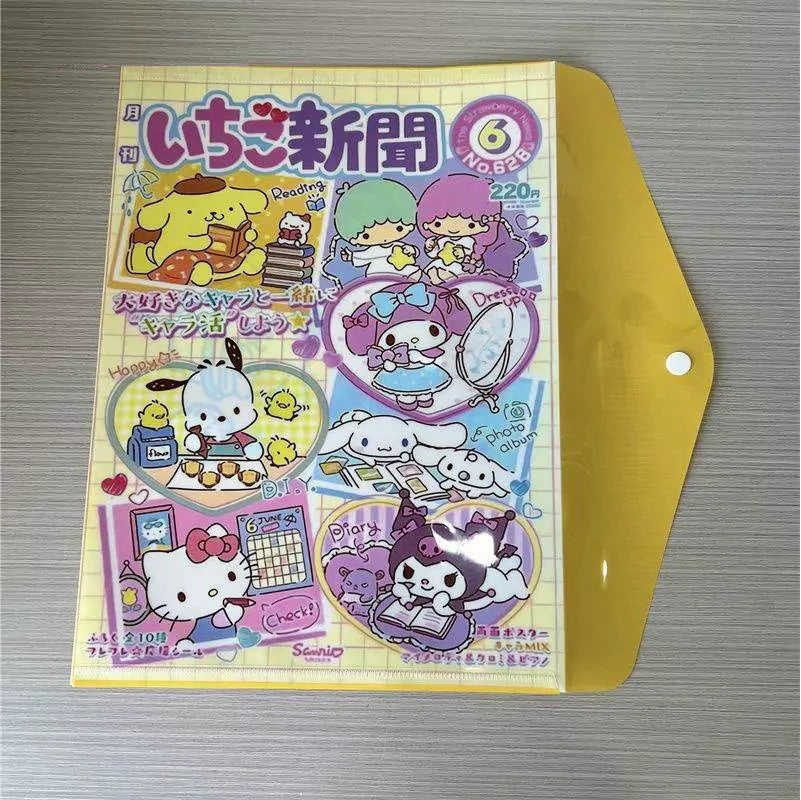 Sanrio Newsletter File Folders