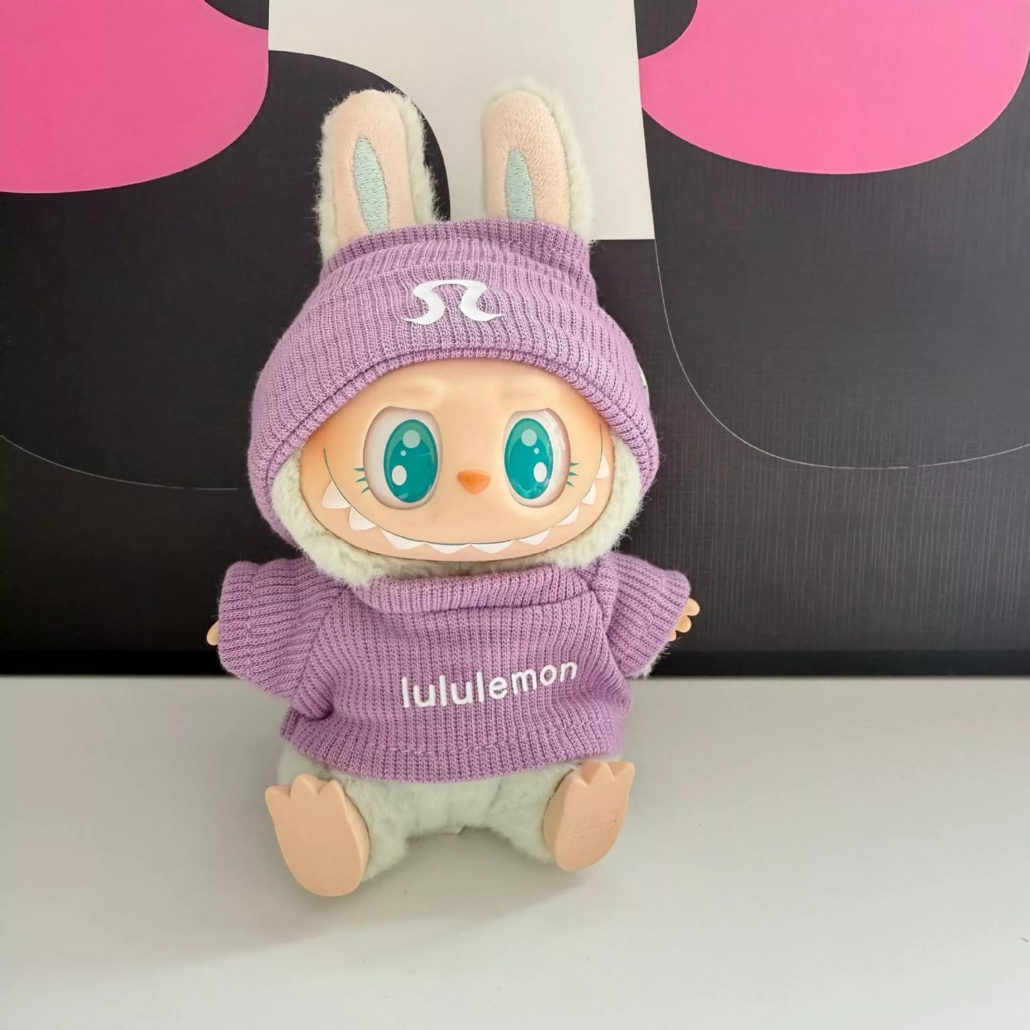 Lulu Lemon Outfit Set for Labubu