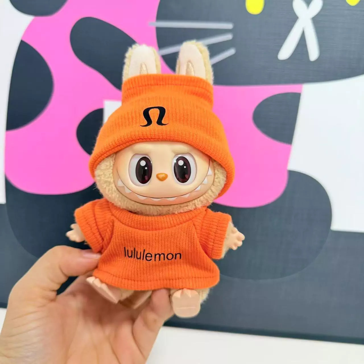 Lulu Lemon Outfit Set for Labubu