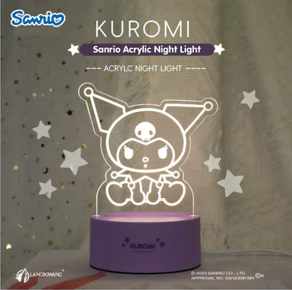 Sanrio Acrylic Night Light
