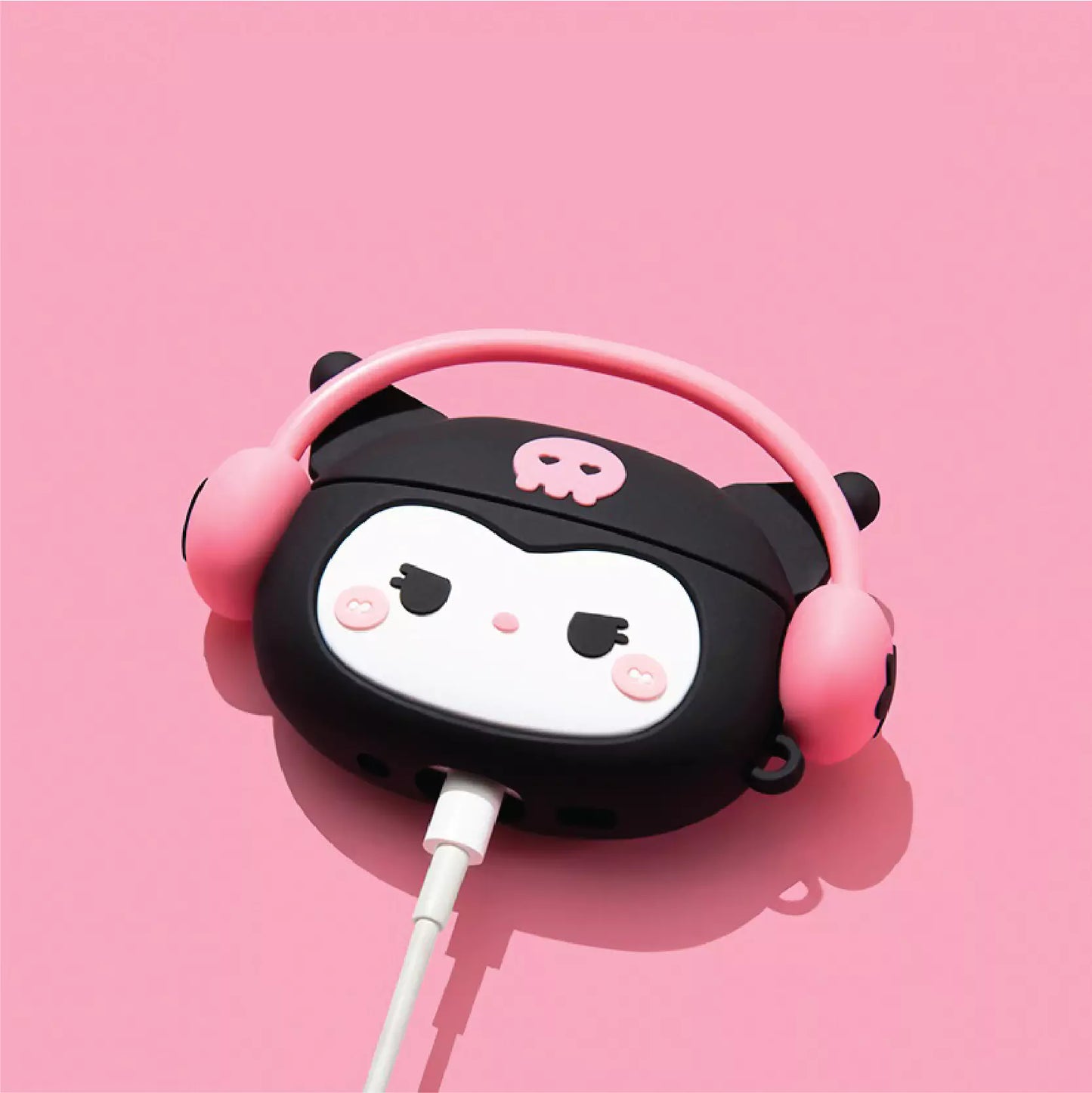 Sanrio Wearing Headphone AirPod Case