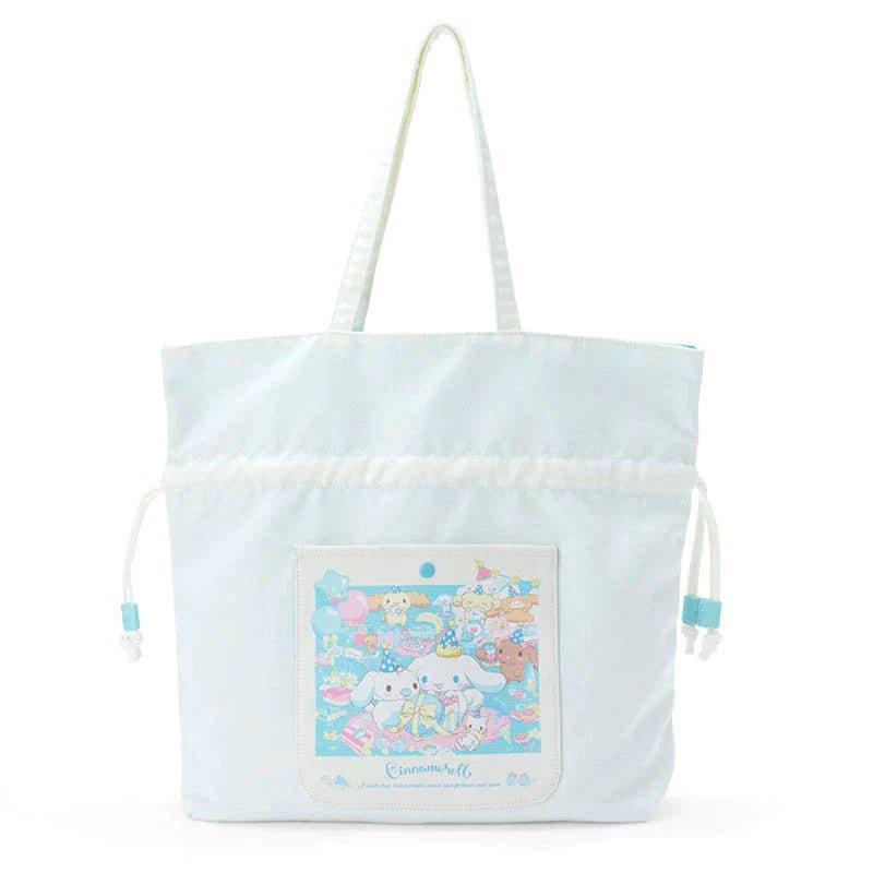 Cinnamoroll Family Drawstring Ruffled Canvas Bag – In Kawaii Shop