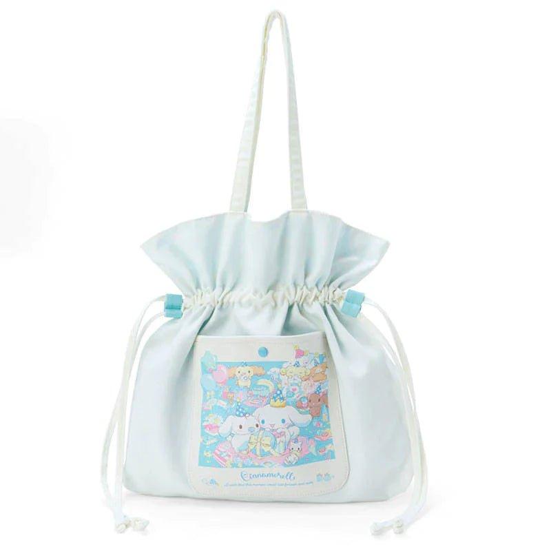 Cinnamoroll Family Drawstring Ruffled Canvas Bag – In Kawaii Shop