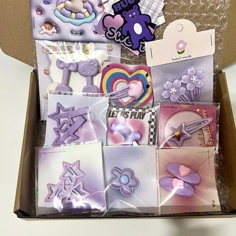 Hair Clips Mystery Box (includes 8-12 clips, with gift packaging) – In  Kawaii Shop