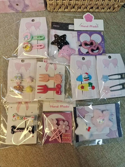 Hair Clips Mystery Box (includes 8-12 clips, with gift packaging) – In  Kawaii Shop