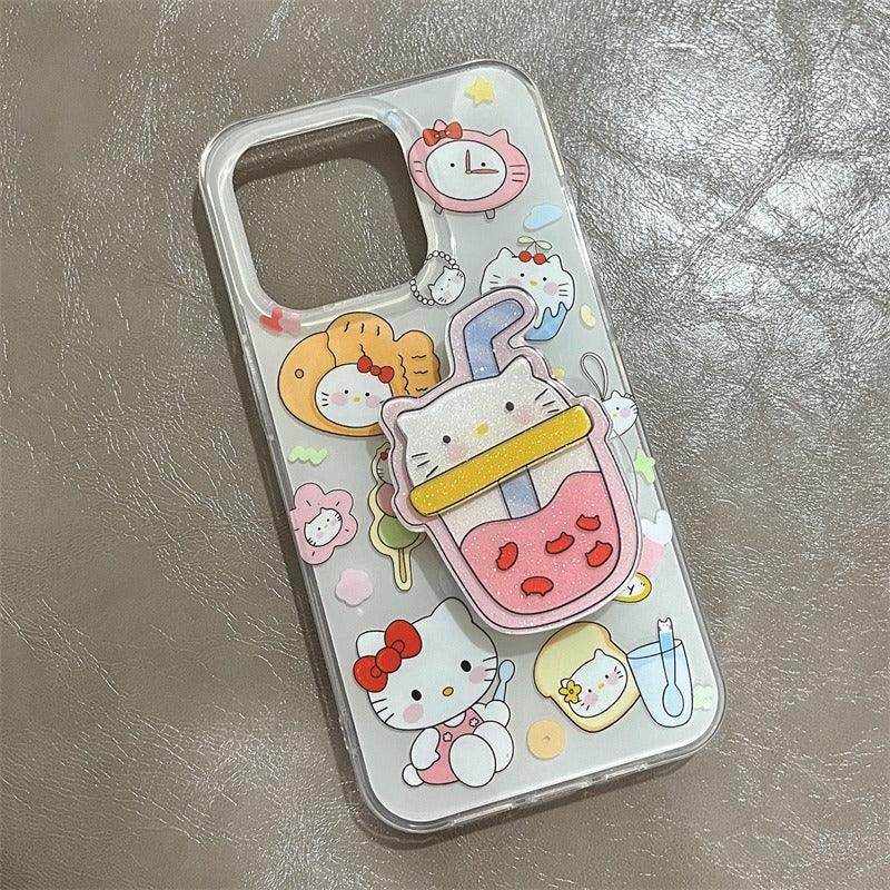 Hello Kitty Milk Tea Pattern Phone Case with Pop Socket - InKawaiiShop <span style="background-color:rgb(246,247,248);color:rgb(28,30,33);"> Hello Kitty Milk Tea Pattern Phone Case with Pop Socket , PHONE CASE , InKawaiiShop , Hello Kitty, sanrio , inkawaiishop.com </span>