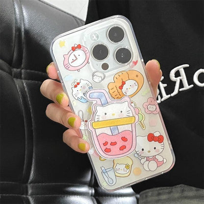 Hello Kitty Milk Tea Pattern Phone Case with Pop Socket - InKawaiiShop <span style="background-color:rgb(246,247,248);color:rgb(28,30,33);"> Hello Kitty Milk Tea Pattern Phone Case with Pop Socket , PHONE CASE , InKawaiiShop , Hello Kitty, sanrio , inkawaiishop.com </span>