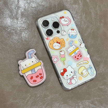 Hello Kitty Milk Tea Pattern Phone Case with Pop Socket - InKawaiiShop <span style="background-color:rgb(246,247,248);color:rgb(28,30,33);"> Hello Kitty Milk Tea Pattern Phone Case with Pop Socket , PHONE CASE , InKawaiiShop , Hello Kitty, sanrio , inkawaiishop.com </span>