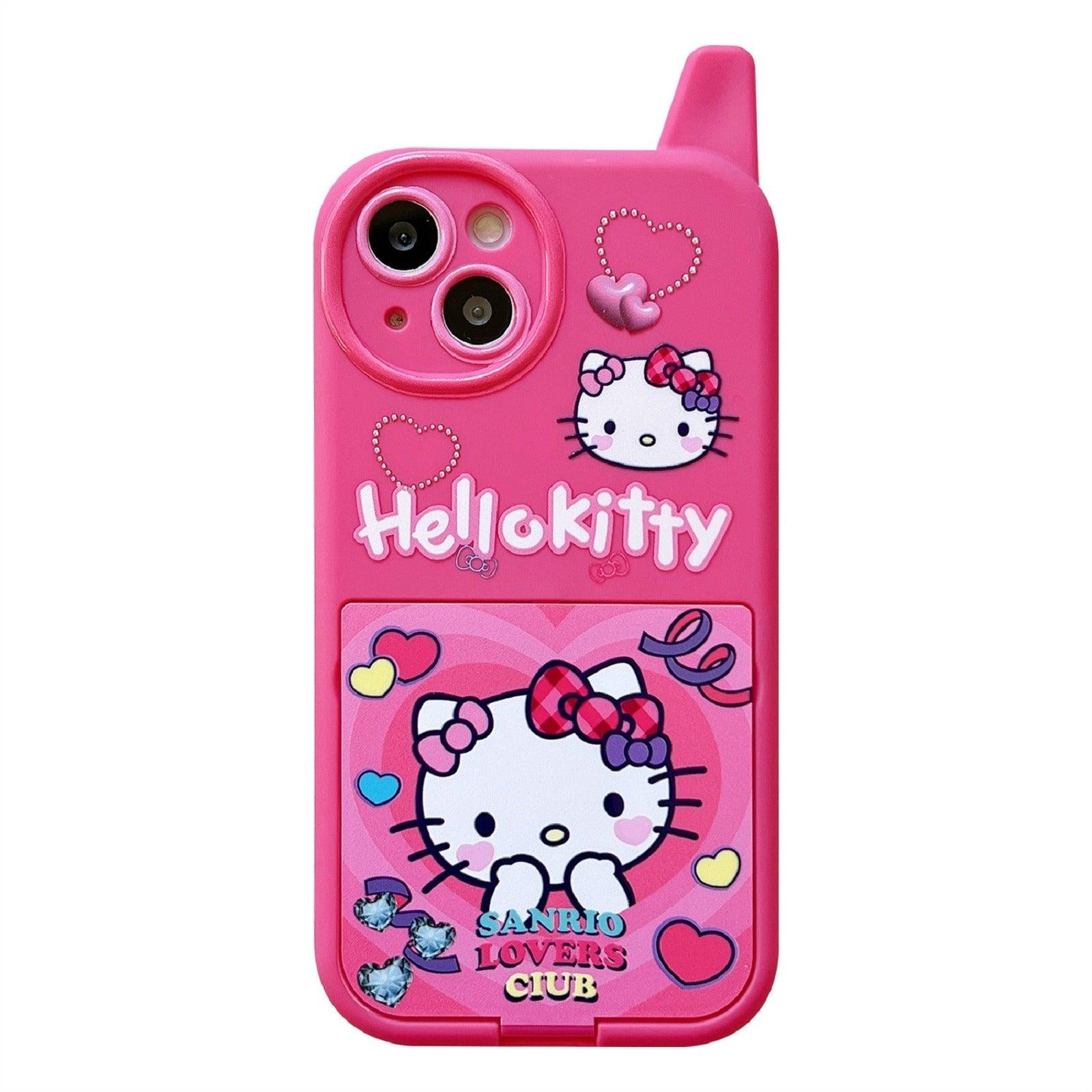 HelloKitty Flipping Mirror Phone Case – In Kawaii Shop HelloKitty Flipping Mirror Phone Case – In Kawaii Shop