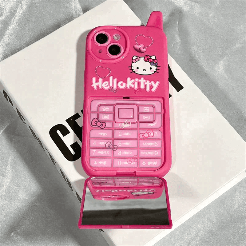 HelloKitty Flipping Mirror Phone Case – In Kawaii Shop HelloKitty Flipping Mirror Phone Case – In Kawaii Shop