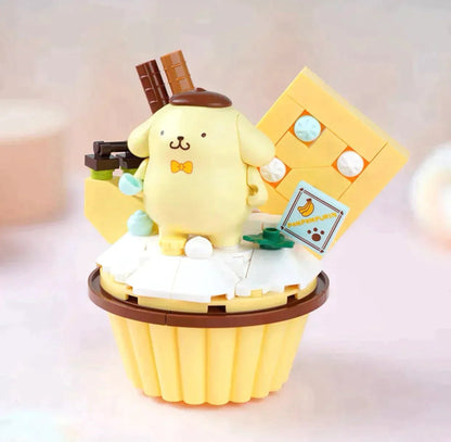 Keeppley Sanrio Fruit Cupcake Building Block - In Kawaii Shop