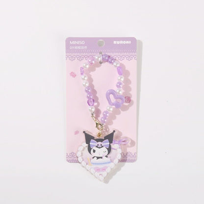 Kuromi DIY Photo Frame Beaded Charm