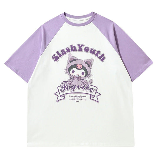 Kuromi in Cat Costume Shirt - In Kawaii Shop