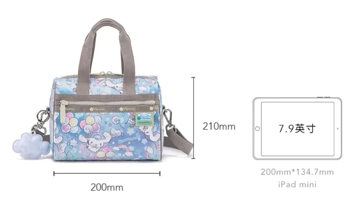 LeSportsac Cinnamoroll Dreamy Balloon Boston Bag - InKawaiiShop <span style="background-color:rgb(246,247,248);color:rgb(28,30,33);"> LeSportsac Cinnamoroll Dreamy Balloon Boston Bag , , LeSportsac , sanrio , inkawaiishop.com </span>